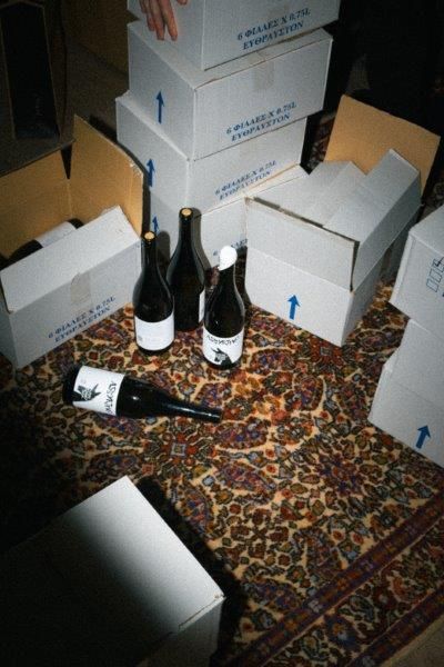 The first shipment of Wine Donkey Assyrtiko just arrived